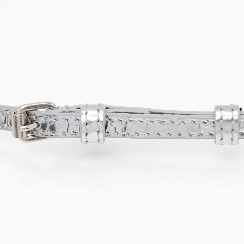 Balenciaga Metallic Croc Embossed Ville Mini Top Handle - Picture 12 of 15